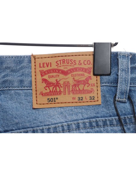 Stussy Joint Levis 150th Anniversary Embossed Denim Trousers,Stussy