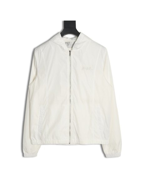 Dior embroidered letters small wasp hooded jacket,Dior