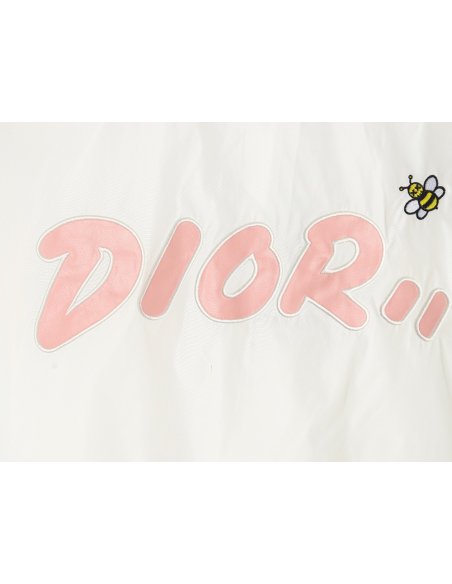Dior embroidered letters small wasp hooded jacket,Dior