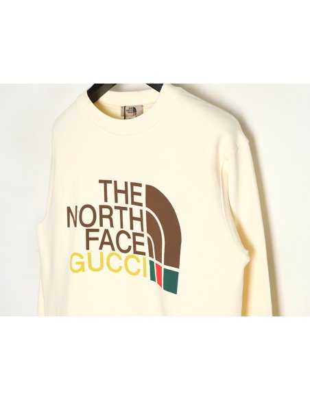 Gucci   The North Face joint printed hooded sweatshirt,Gucci