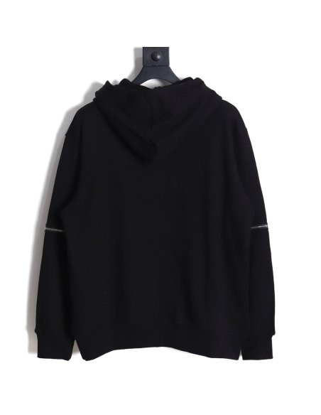 GUCCI lipstick print detachable hooded sweatshirt,Gucci