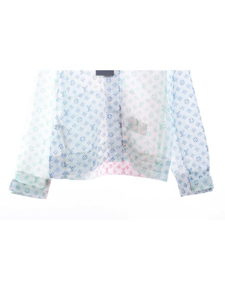 Louis Vuitton Gradient Presbyopia Mesh Hooded Jacket TSK1,Louis Vuitton