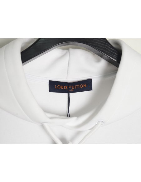 Louis Vuitton hardware floral hooded sweatshirt,Louis Vuitton