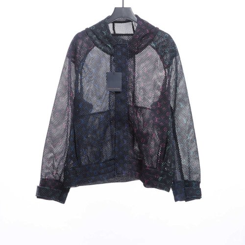 LV gradient presbyopic mesh hooded jacket,Louis Vuitton