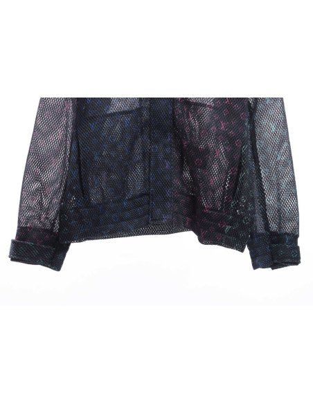 LV gradient presbyopic mesh hooded jacket,Louis Vuitton