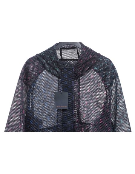 LV gradient presbyopic mesh hooded jacket,Louis Vuitton