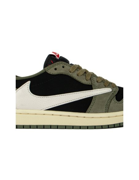 Travis Scott x Air Jordan 1 Low OG SP Black Olive with high quality,best top AIR JORDAN 1 LOW