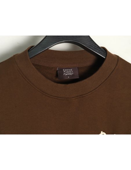 Broken Planet Market Biscuit Crew Neck Sweatshirt,Broken Planet