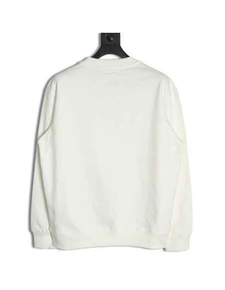 Burberry hem embroidered war horse crew neck sweatshirt,Burberry