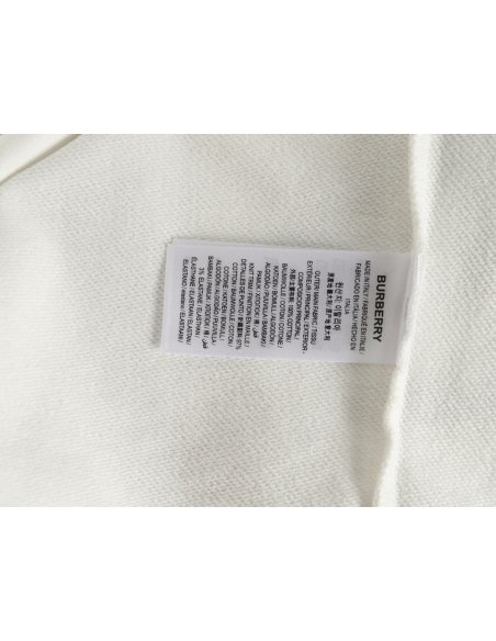 Burberry hem embroidered war horse crew neck sweatshirt,Burberry