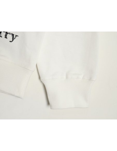 Burberry hem embroidered war horse crew neck sweatshirt,Burberry
