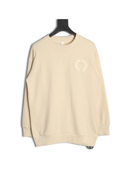 Chrome Hearts distressed burnout patch sweatshirt,Chrome Hearts
