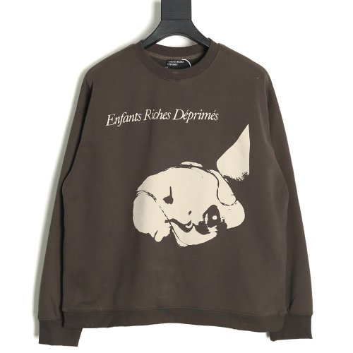 Enfants Riches Deprimes Sleeping Girl Distressed Print Sweatshirt S-XL,ENFANTS RICHES DEPRIMES