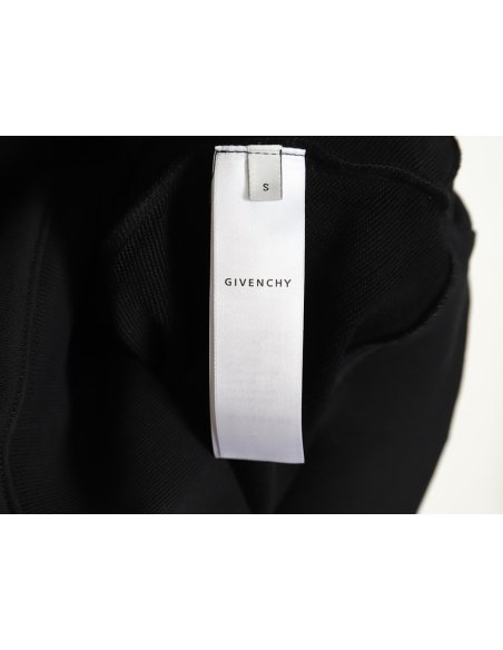 Givenchy round neck sweatshirt with front and back 3D embroidery,Givenchy