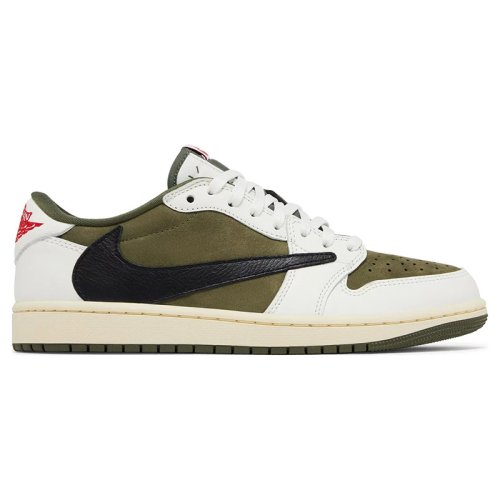 Travis Scott x Air Jordan 1 Low OG SP Medium Olive with high quality,best top AIR JORDAN 1 LOW