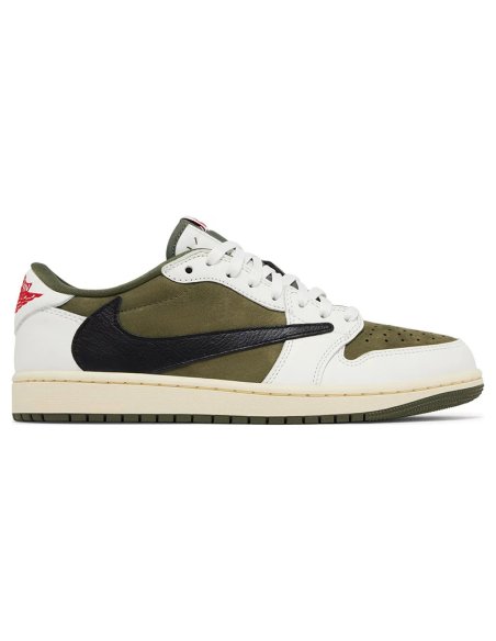 Travis Scott x Air Jordan 1 Low OG SP Medium Olive with high quality,best top AIR JORDAN 1 LOW