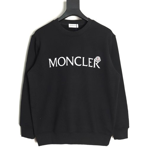 Moncler Lettering Crew Neck Sweatshirt TSK1,Moncler