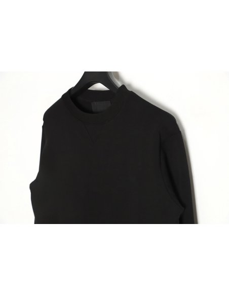 Prada 22Fw triangle pocket crew neck sweatshirt,Prada