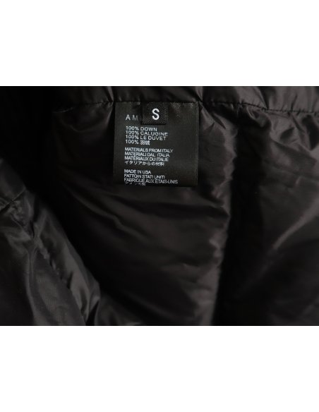 Amiri bone sleeve embroidered down jacket,Amiri