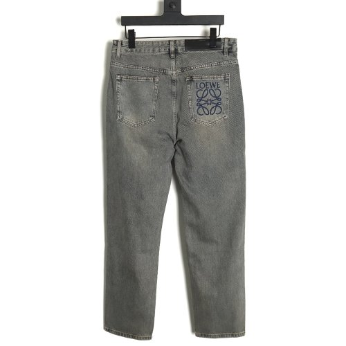 Loewe back embroidered logo jeans,Loewe