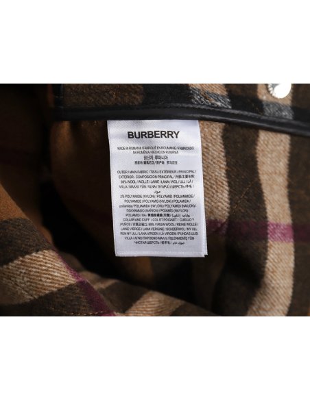 Burberry checked wool bomber jacket,Burberry