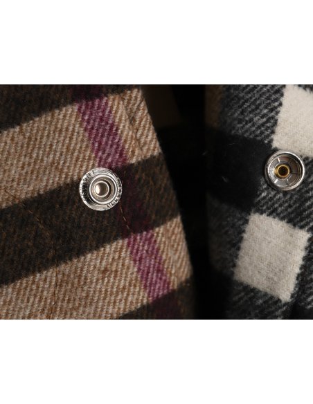 Burberry checked wool bomber jacket,Burberry