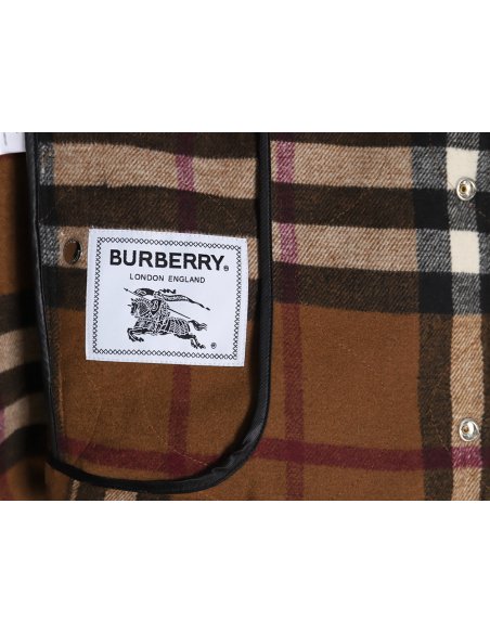 Burberry checked wool bomber jacket,Burberry