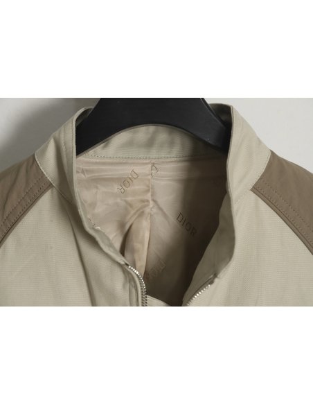 Dior 23ss autumn and winter new stand collar long sleeve flight jacket,Dior
