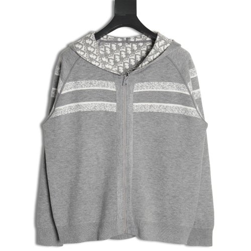Dior presbyopia jacquard knitted cashmere double-sided jacket,Dior