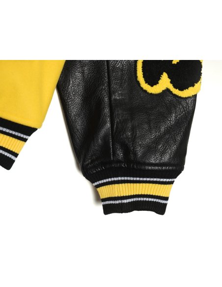Louis vuitton baseball jacket with lettering logo TSK3,Louis Vuitton
