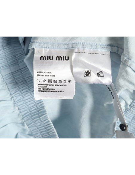 Miu Miu double pocket belted jacket,Miu Miu