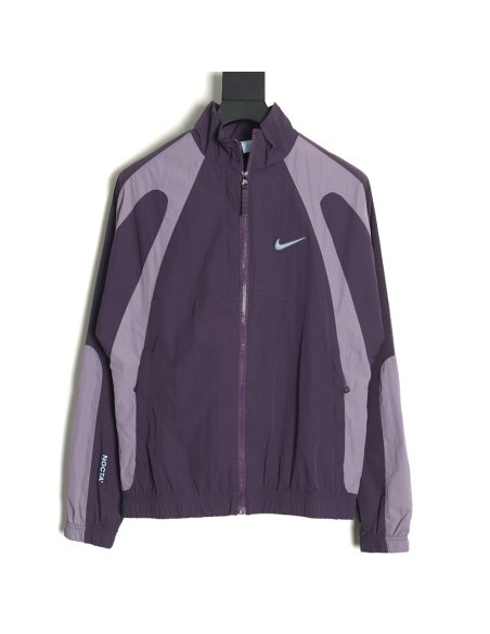 Nike x Drake NOCTA Series Contrast Color Stand Collar Jacket,Nike