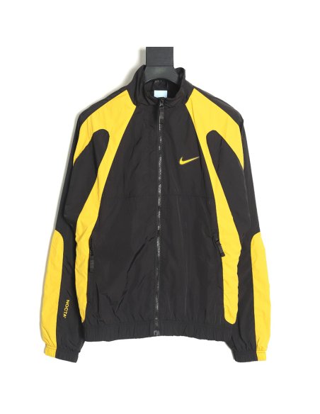 Nike x Drake NOCTA Series Contrast Color Stand Collar Jacket TSK1,Nike