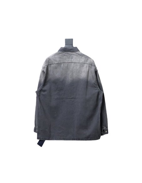 Prada Denim Zip-Up Jacket,Prada
