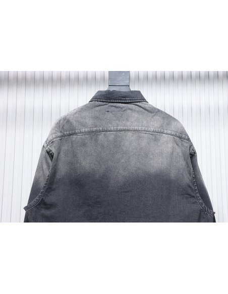 Prada Denim Zip-Up Jacket,Prada