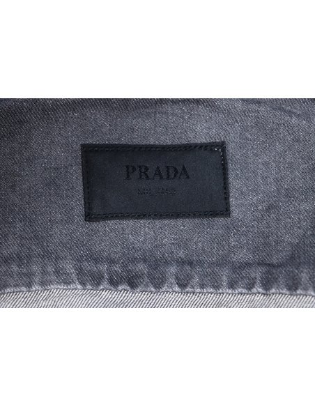Prada Denim Zip-Up Jacket,Prada