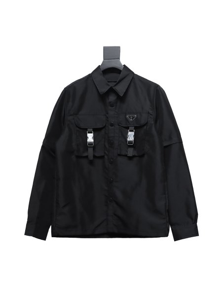 Prada detachable nylon work jacket,Prada