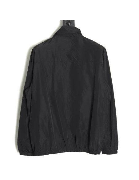 Prada triangle logo reversible zip-up jacket S-XL,Prada