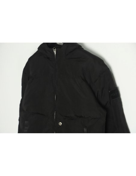 STONE ISLAND Black Ghost Shadow Series Down Jacket,Stone Island