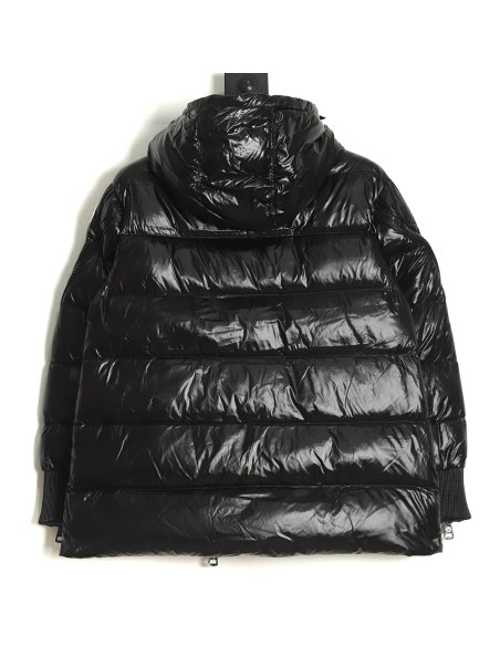 Moncler liriope series hooded diagonal zipper down jacket TSK1,Moncler
