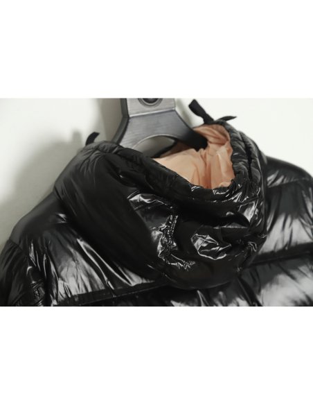Moncler liriope series hooded diagonal zipper down jacket TSK1,Moncler