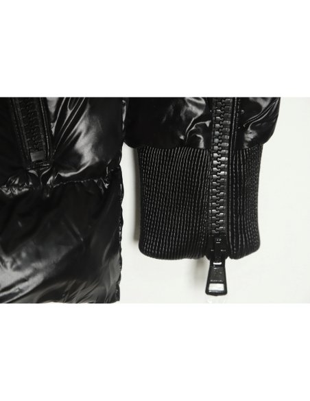 Moncler liriope series hooded diagonal zipper down jacket TSK1,Moncler