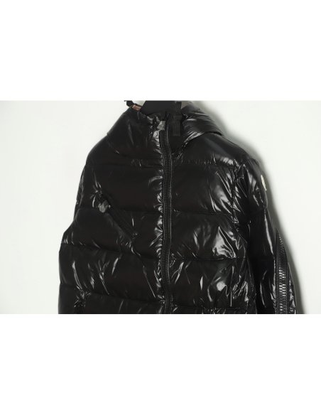 Moncler liriope series hooded diagonal zipper down jacket TSK1,Moncler