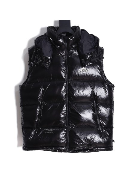Moncler X FRGMT joint hooded down vest,Moncler