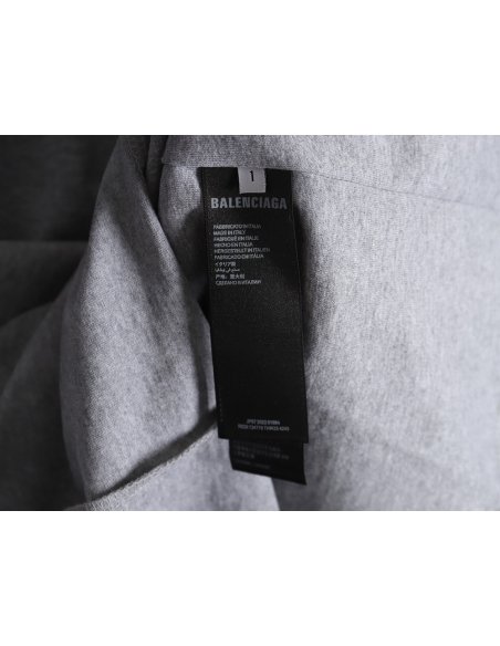 Balenciaga 24SS eBay embroidered short-sleeved T-shirt,Balenciaga