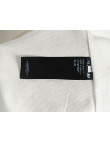 Balenciaga   Adidas co-branded embroidered short-sleeved T-shirt,Balenciaga