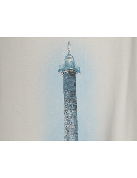 Balenciaga   Vogue Lighthouse Back Short Sleeve T-Shirt,Balenciaga
