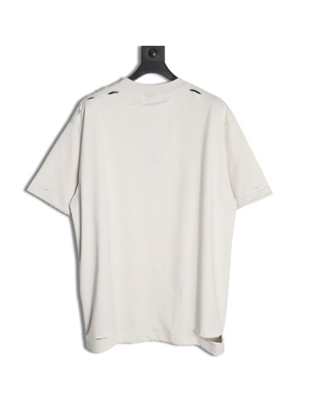 Balenciaga Cut Eye Chart Short Sleeve T-shirt,Balenciaga