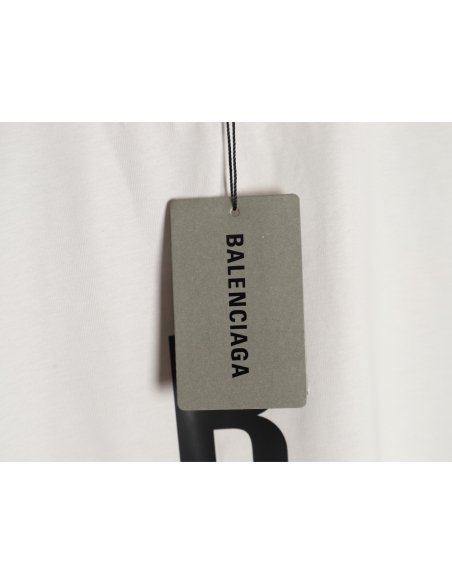 Balenciaga Cut Eye Chart Short Sleeve T-shirt,Balenciaga