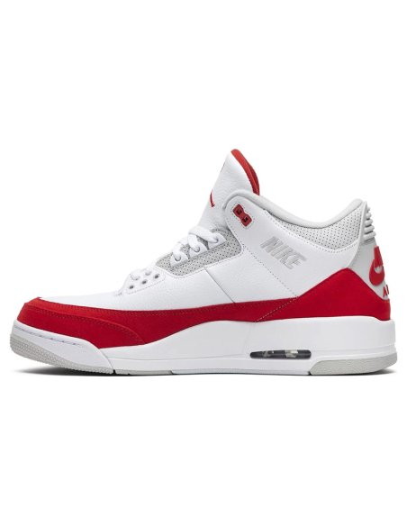 Jordan 3 Retro Tinker White University Red with high quality,best top AIR JORDAN 3